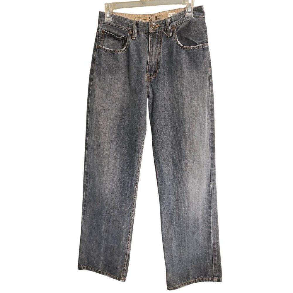 Vintage Plugg Jeans Women’s Size 16 Light Wash Blue Relaxed Fit Straight Leg Jea